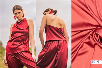Josse Kiri Dark Red Satin FM